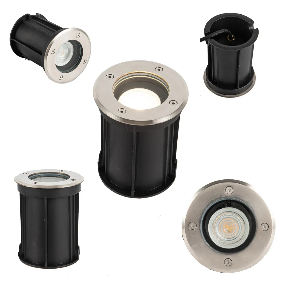 Spot lumineux LED encastrable dans le sol, imperméable conforme à la norme IP65, éclairage d'extérieur, idéal pour un jardin ou un sentier, 85/265V