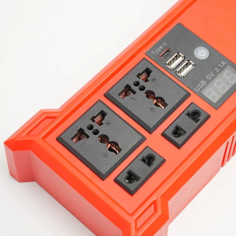 Convertitore per auto ad alta potenza da 500 W con doppie porte di ricarica USB