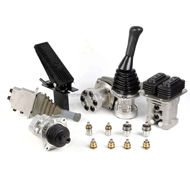 

Hot Selling 4 Buttons 4 Way Joystick Switch Rexroh Hydraulic Joystick Controller Handle