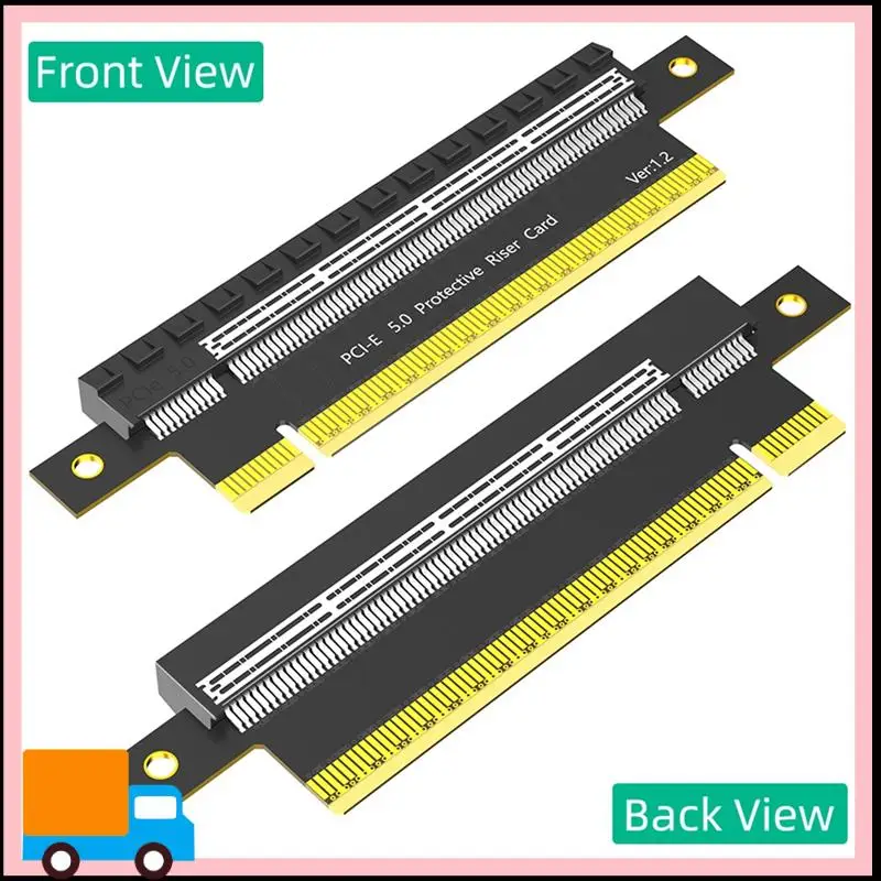 Profesjonalny adapter karty rozszerzeń PCI-E Express PCI-E Express Riser Card Adapter 16X męski na żeński