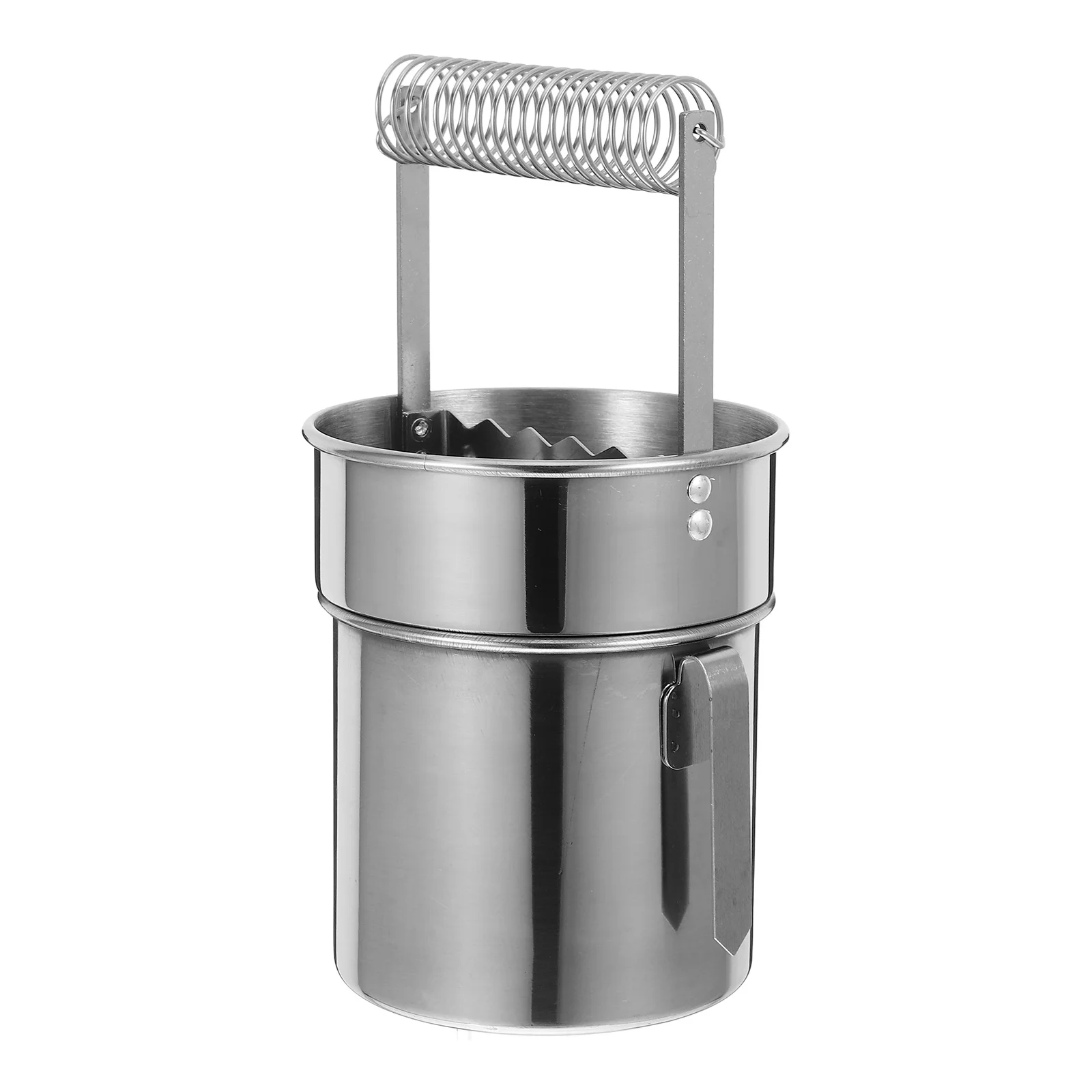 

Pencil Holder Paint Cleaning Barrel Clip Double Layer Painting Wash Bucket Jar Stainless Steel Brush Washer Cleaner