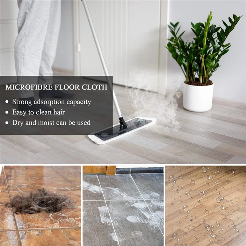 مجموعة قماش ABUS-Microfibre لمنظفات البخار Karcher SC1 SC2 SC4 SC5