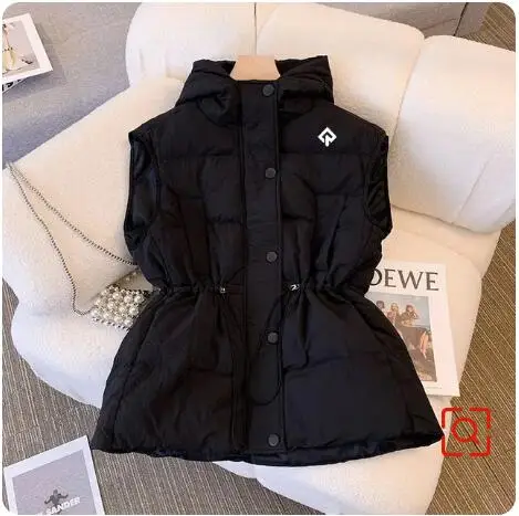 Women Golf Wear 2024 Golf Vest Women\'s Golf Clothing Winter Windbreaker Sweatsuit Large Down Cotton Coat Famous Golf Wear