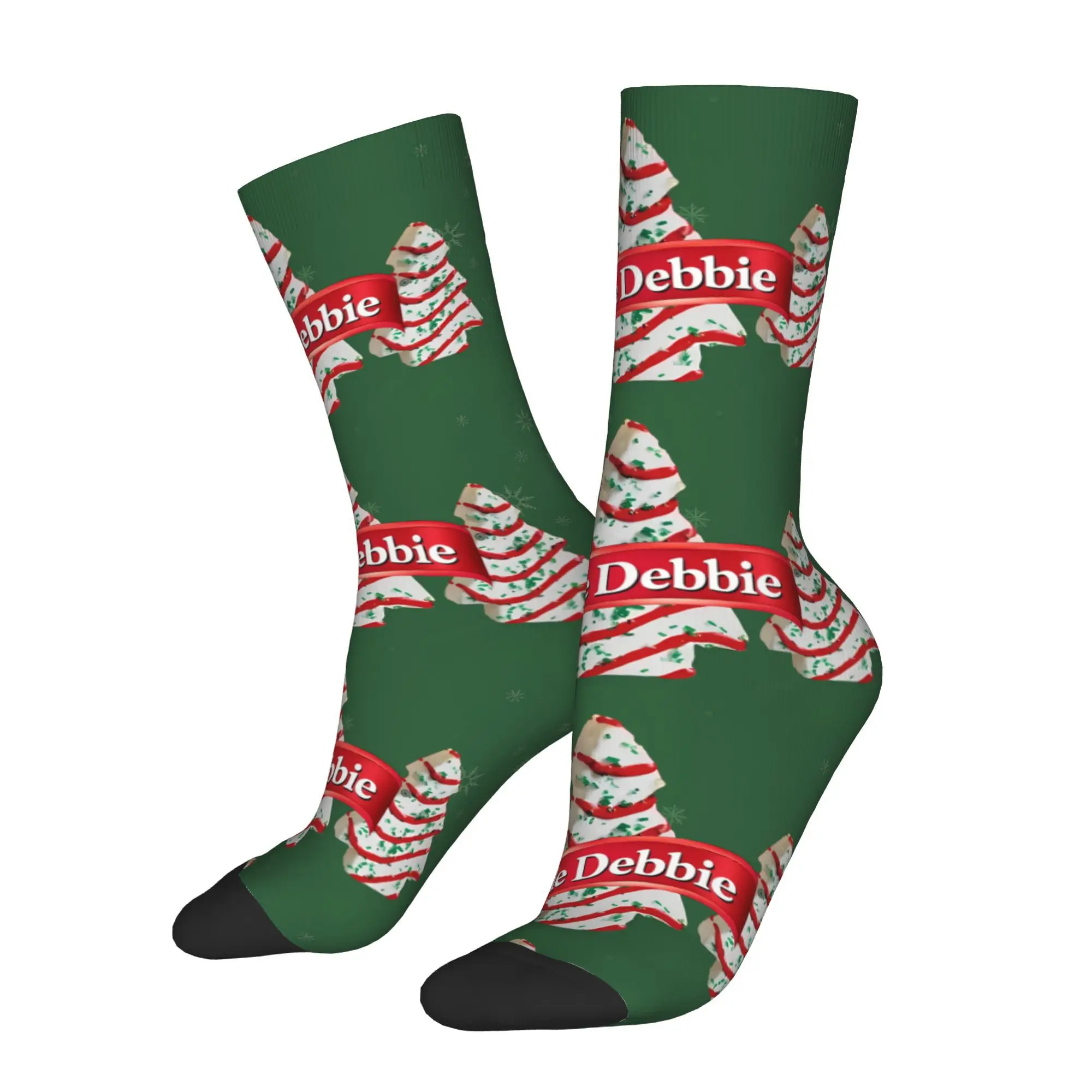 

Christmas Tree Cakes Little Debbie Christmas Tree Cakes Sock Printed Man Polyester