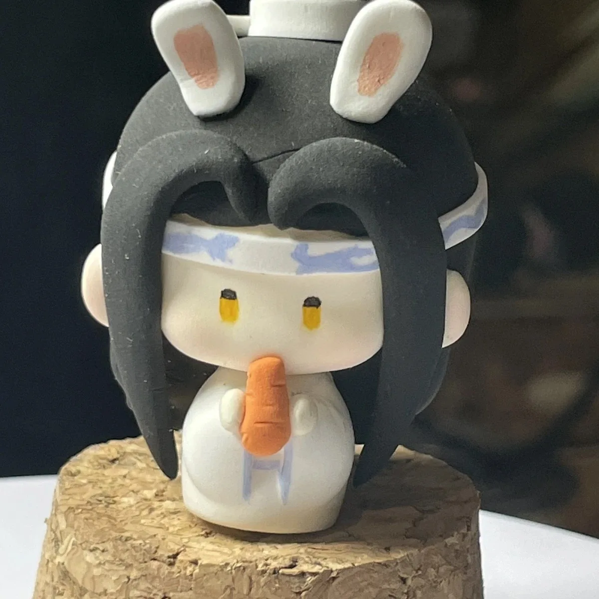 Master of the Demon Path, Wei Wuxian, Lan Zhan, Wei Yinglan, Forgetting Machine, Clay Cosplay Ornament