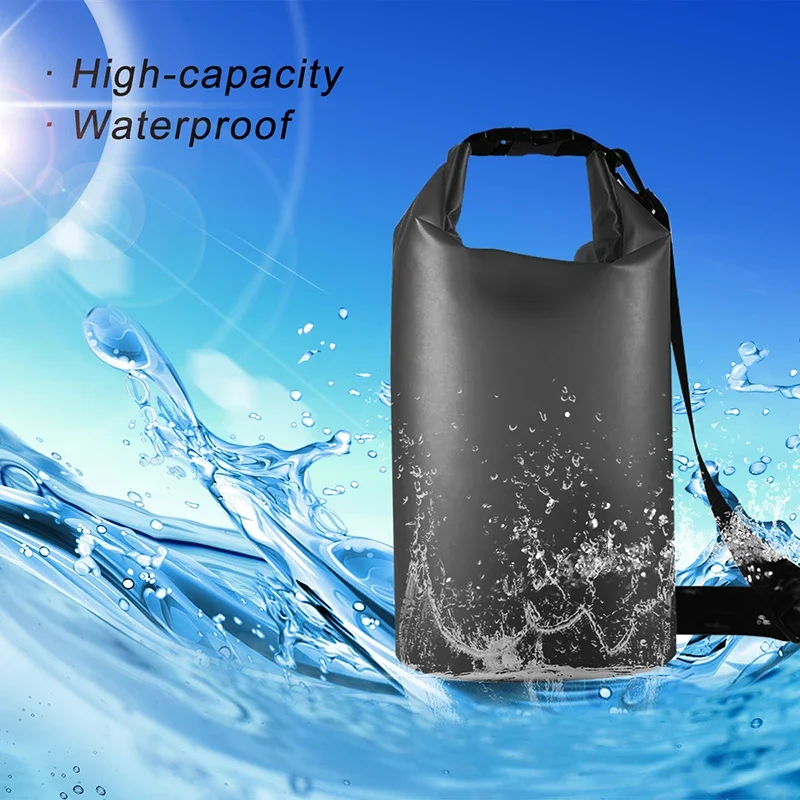 HAISSKY 3L Waterproof Bags Swimming Rafting Kayaking River Trekking Sailing Boating Storage Bags With Crossboday Lanyard Dry Bag