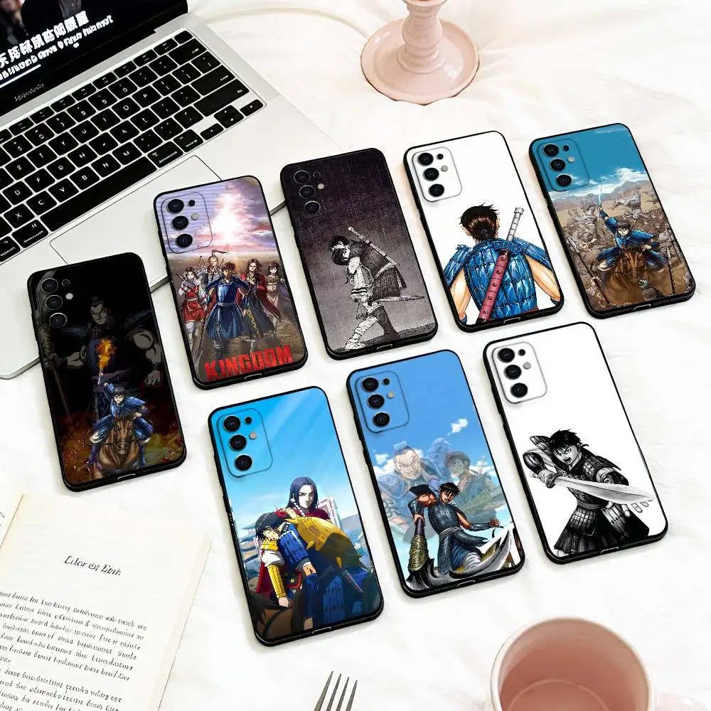 W-War Kingdom anime   Phone Case For Samsung S 25,24,23,22,30,21,10,9,Ultra,Plus,Lite,FE,4,5 G Soft Black Case