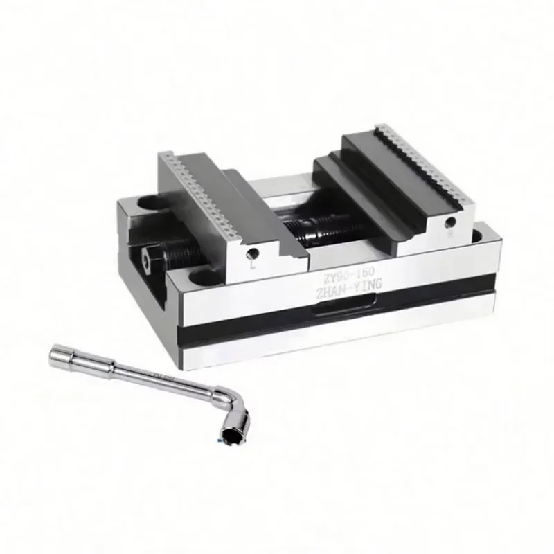 H77 Vise 4-axis 5-axis Concentric Fixture Style Precision Vise Mini Self Centering Vise Installed Positioning Plate