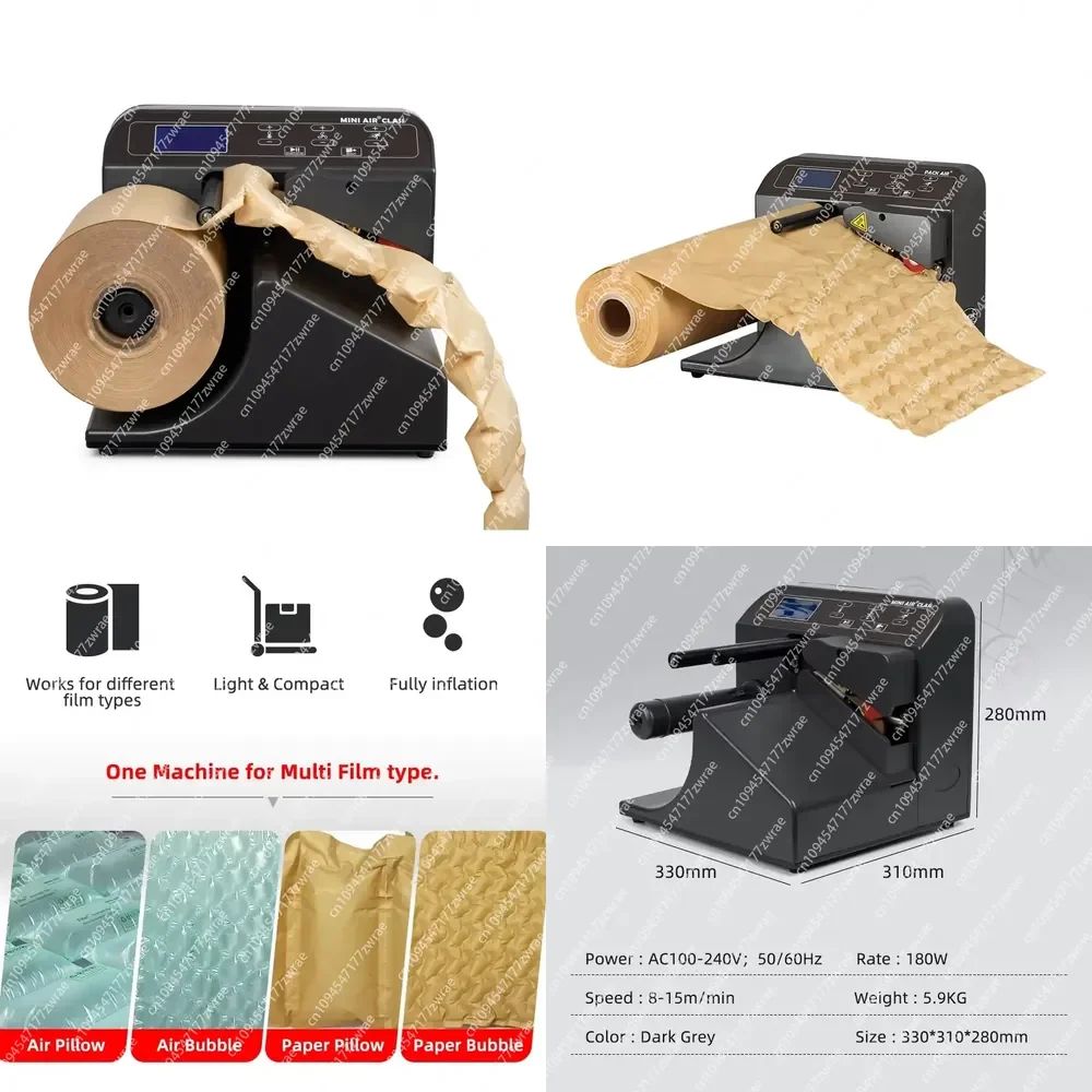 Mini Air Ca3-2 Paper Bag Packaging Material Making Machine For Small Business
