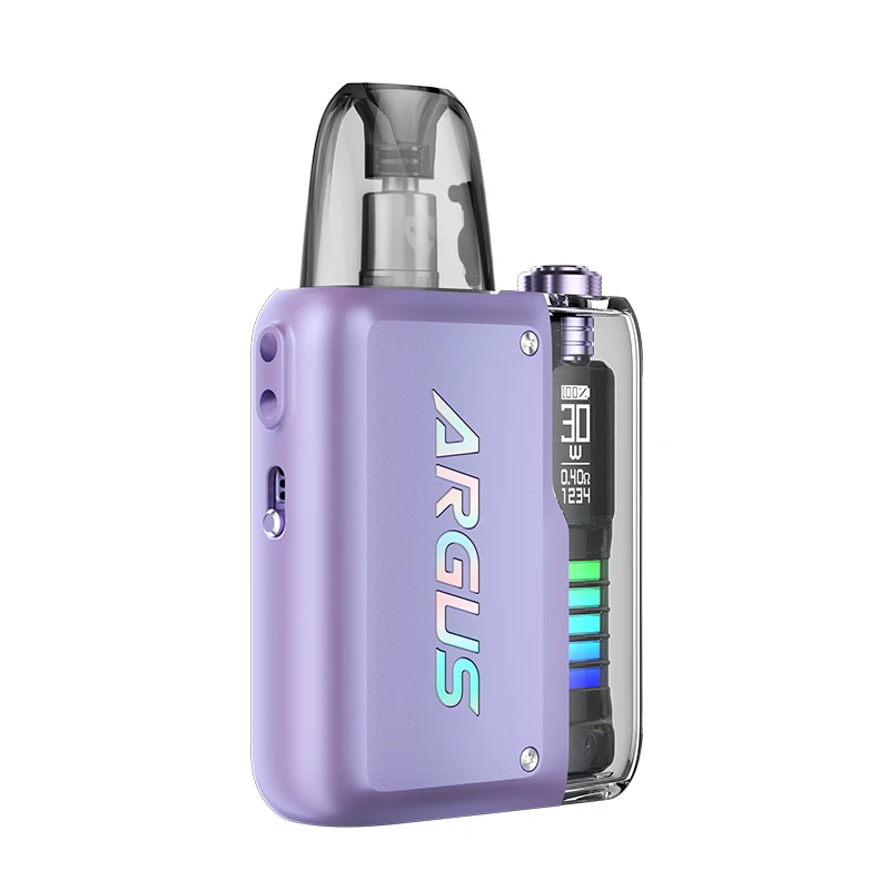 السجائر الإلكترونية الأصلية VOOPOO Argus P2 Kit 30W Pod Vape 1100mAh Battery 2ML ARGUS Top Fill Cartridge 0.4/0.7ohm Vaping