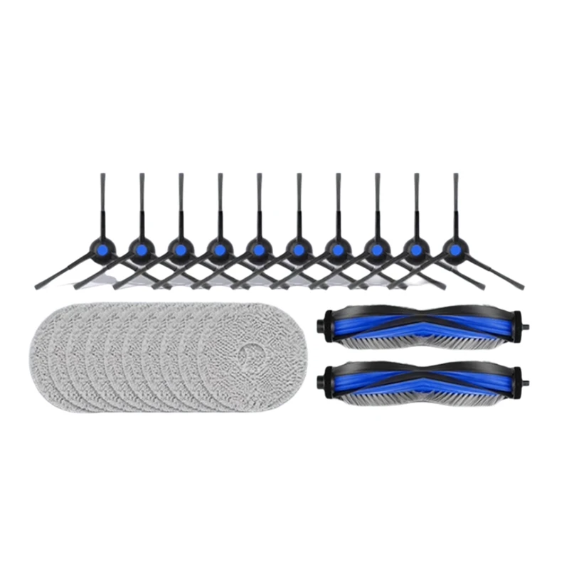 

22Pcs Ultra Durable Accessories For Ecovacs T50 PRO Sweeper Accessories