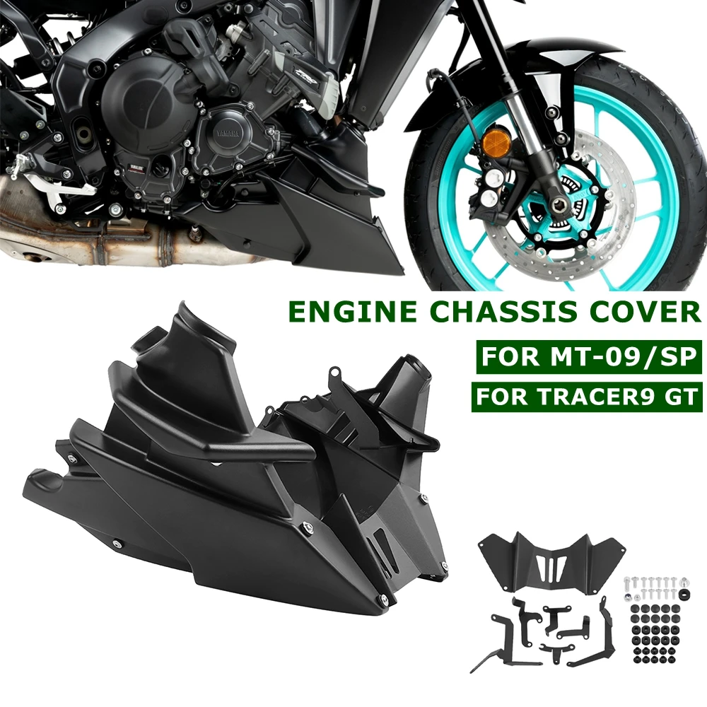 

Motorcycle Engine Chassis Protective Belly Pan Guard Fairing Cover For YAMAHA MT09 MT-09 MT 09 SP TRACER 9 GT 21-25 Y-AMT 24-25