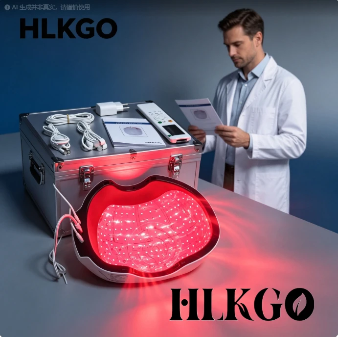 Alzheimer Stroke Parkinson Dementia Relief – 810nm 448 Diodes NIR Light Therapy Cap PBM Brain Stimulation Helmet New Device