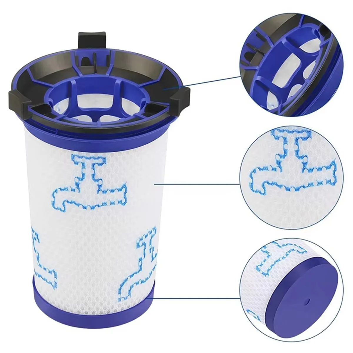 2025+ فلتر HEPA قابل للغسل لقوة 360 X-Pert RH9051 RH9057 RH9059 RH9079 RH9081 طقم مرشحات أجزاء المكنسة الكهربائية