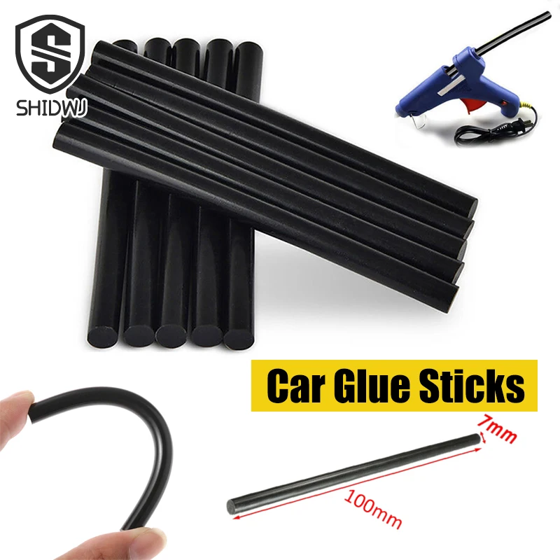 

5Pcs Hot Melt Glue Sticks For Car Dent Electric Glues Gun Craft Album Alloy Tools Paintless Removal Repair Glue Stick 7*100mm