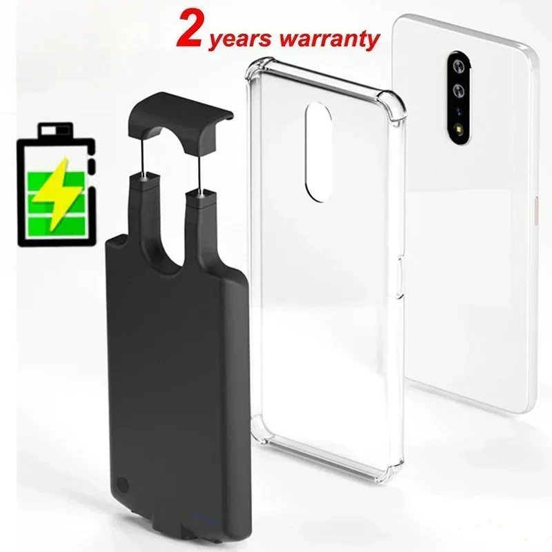 Uniwersalny power bank 10000mAh do iPhone 17 16 15 Pro Max Samsung Huawei Xiaomi Redmi Oneplus Oppo, etui z funkcją ładowarki.