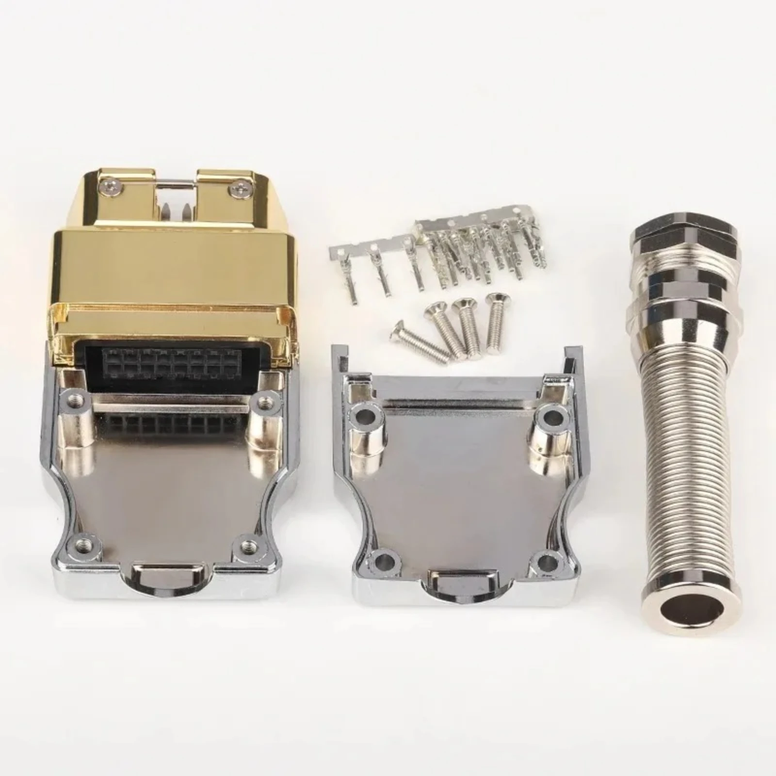 

JieYuan металлический автомобильный интерфейс OBD2 16-контактный разъем OBD из цинкового сплава OBDII штекер J1962M инструмент для ремонта автомобиля