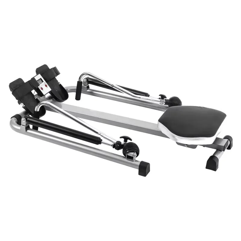 Multifunctional Aerobic Body Shaping Rowing Machine New Home Fitness Equipment With Silent Hydraulic Double Oars for Home Use