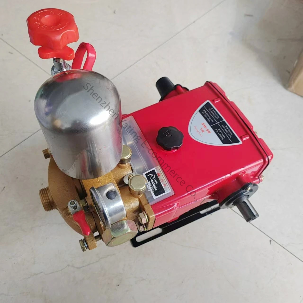 High Pressure Agricultural Fruit Tree Spraying Engine  Atomization Car Washing Machine Three-cylinder Plunger Ceramic