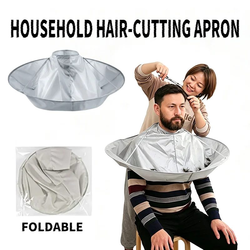 Hair Cutting Cloak Umbrella Capes Cutting Cloak Wrap Hair Shave Apron Hair Barber Gown Cover Household Cleaning Protecter
