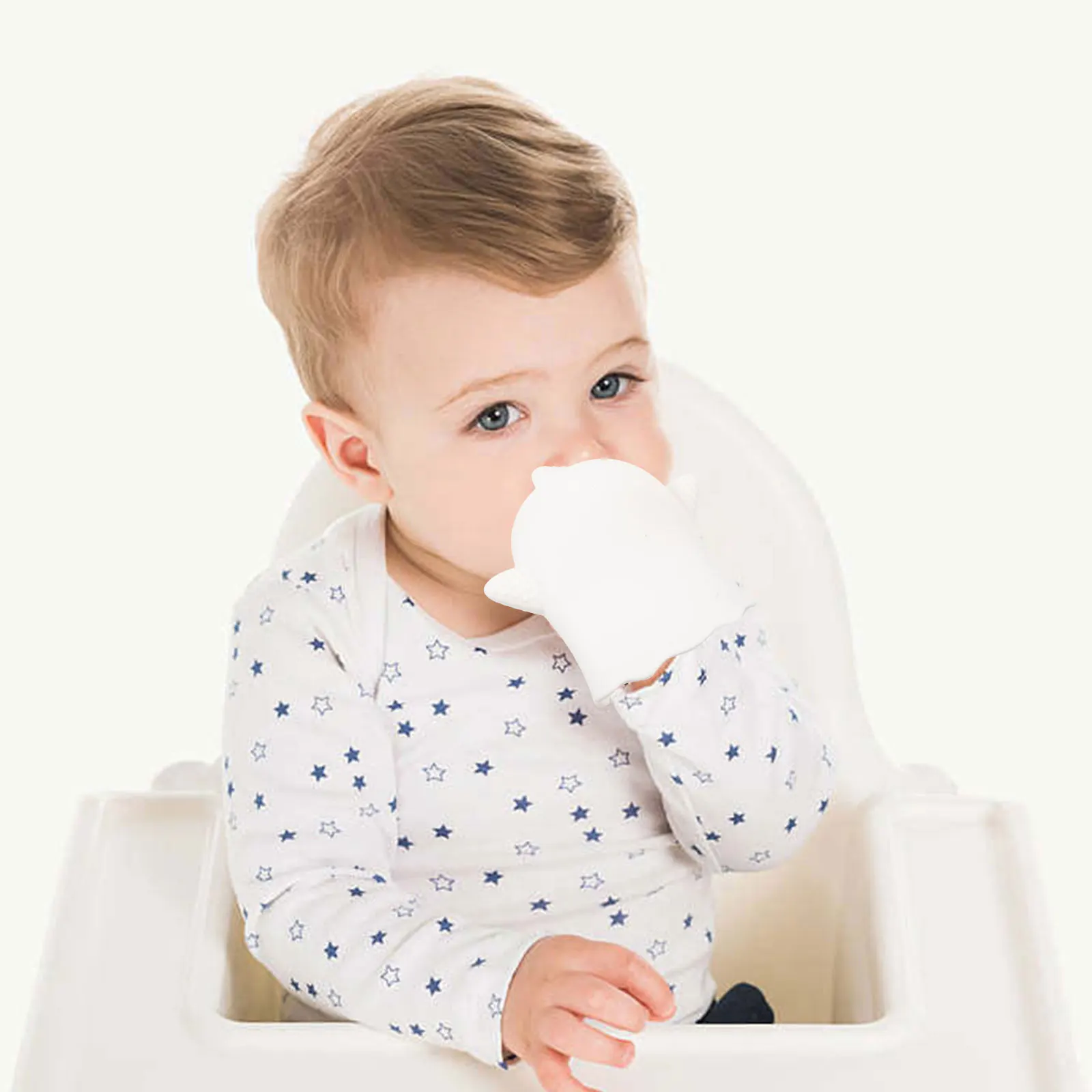 

Силиконовые детские перчатки для прорезывания зубов, Хэллоуин, призрак, прорезыватель для младенцев, молярный прорезыватель, облегчение боли, сенсорная поддержка челюсти для малышей