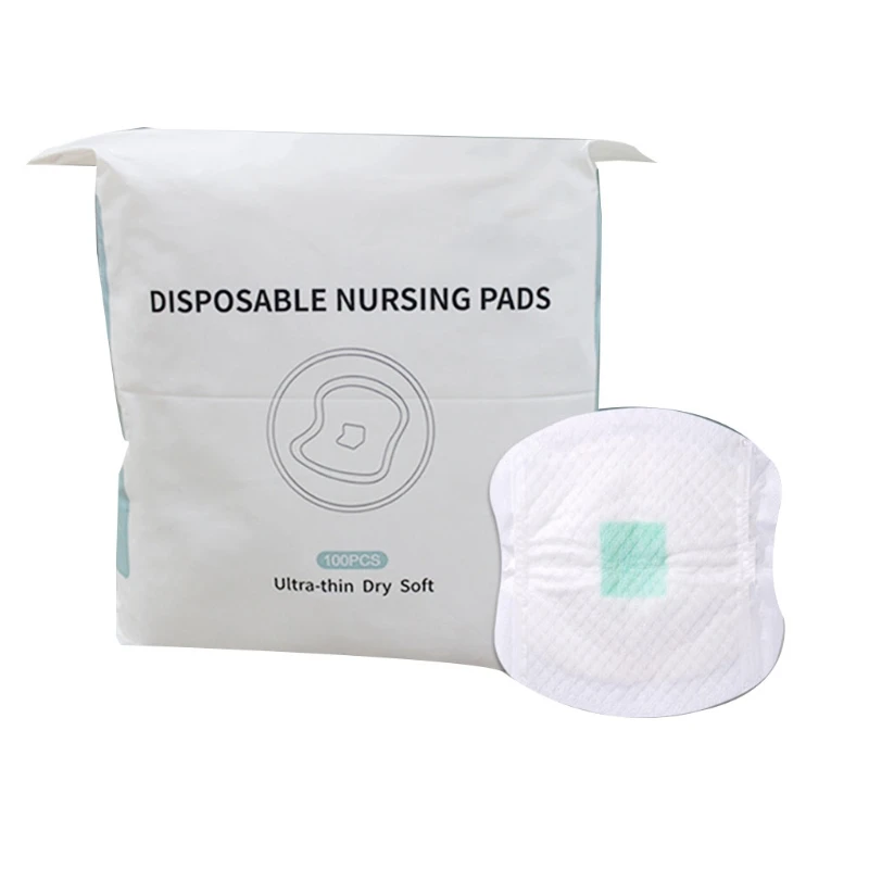 97BE Breathable Anti-Overflow Nursing Breast Pads Disposable Anti-galactorrhea Pad