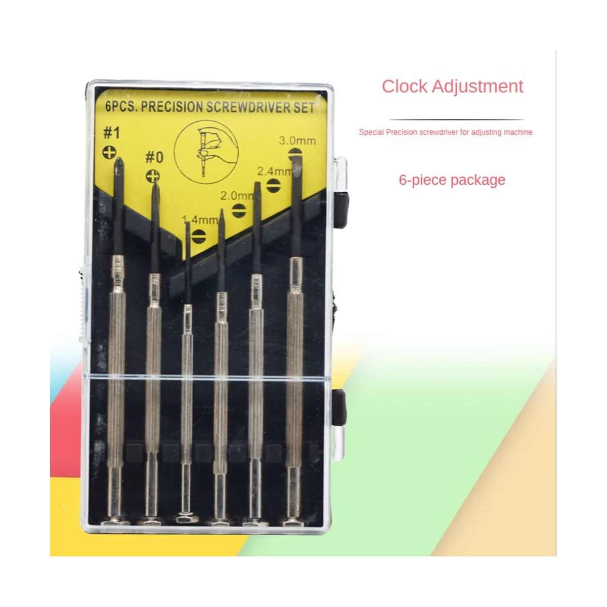 Clock Batch Batch Set Screwdriver Screwdriver Batch Batch Set 6 Sets of Clock Batch