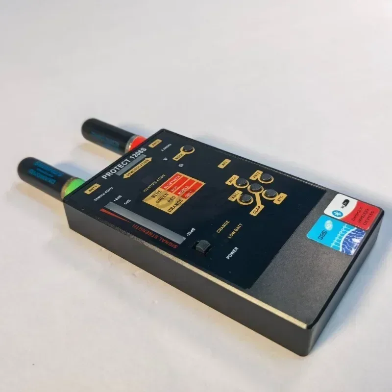 Professional Camera GPS Scanning Detector Anti Listening Spy Positioning Signal Scanning Detection Device 1206S