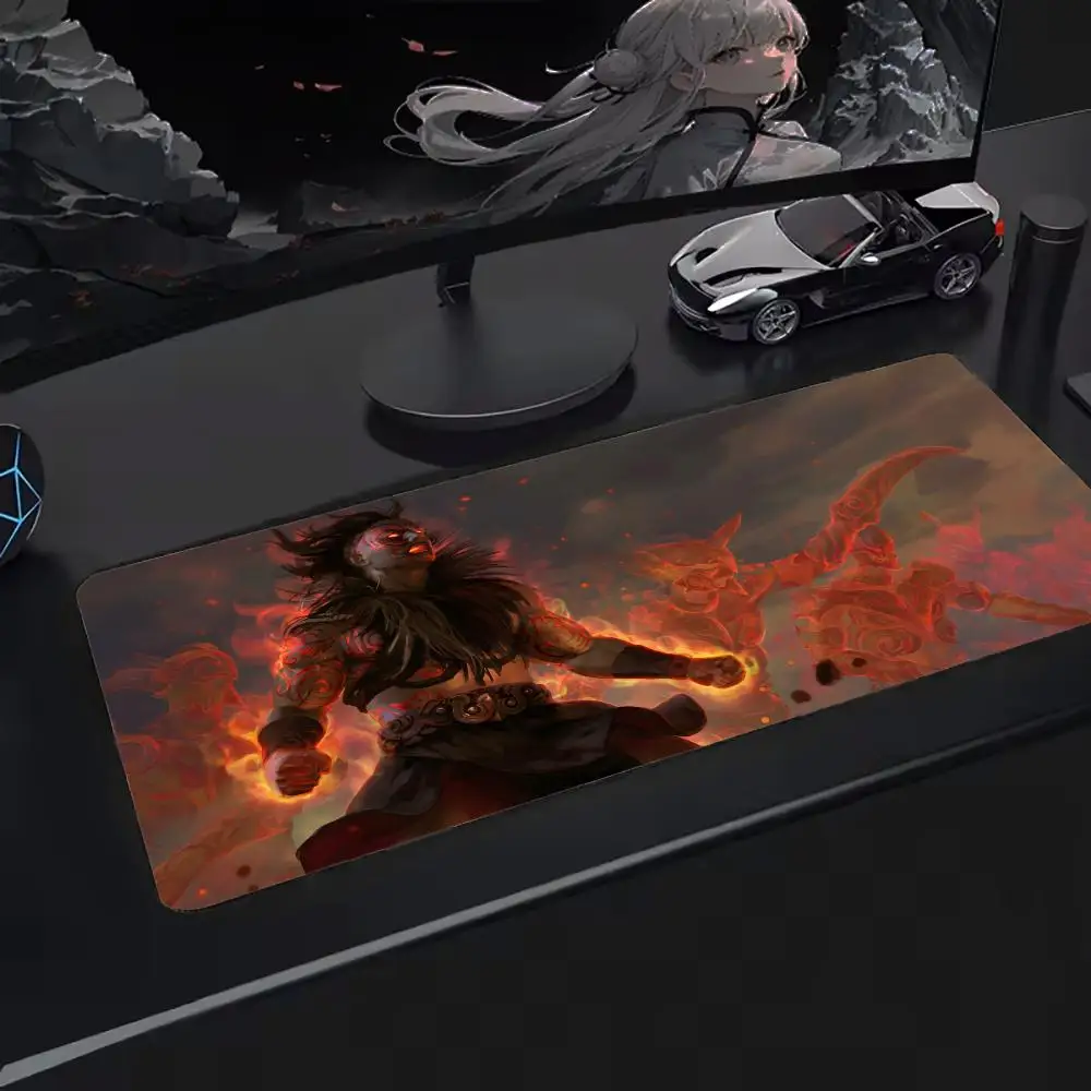 

Popular P-Path of E-Exile 2 Mouse Pad Keyboard Desk Mats, Kawai Rubber, Non-Slip Desk Mat, XXL90x40cm