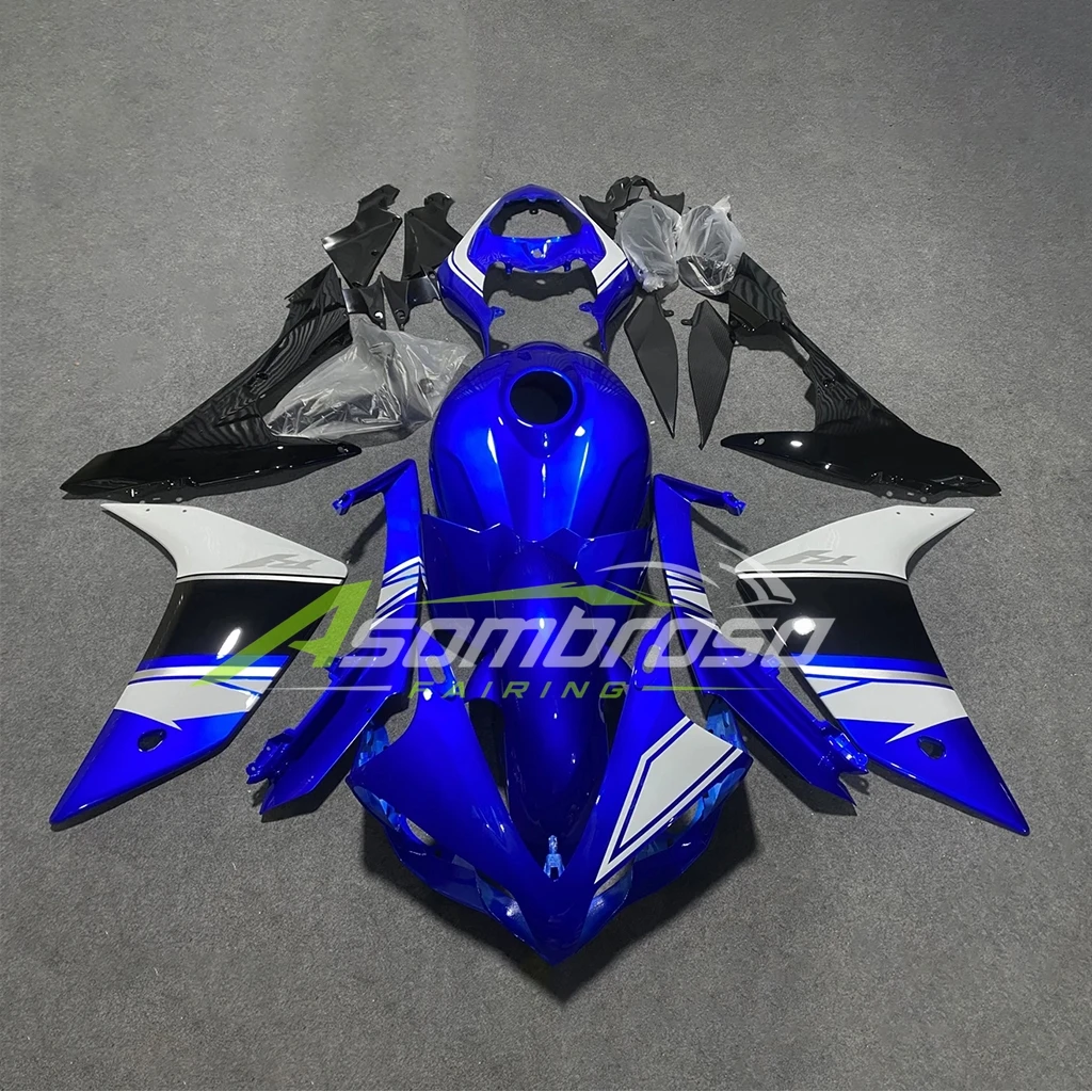 ABS Plastic Motorcycle Fairings for Yamaha R1 2007-2008 YZFR1 RN19 Carbon Look Bodywork Panel Set view 6