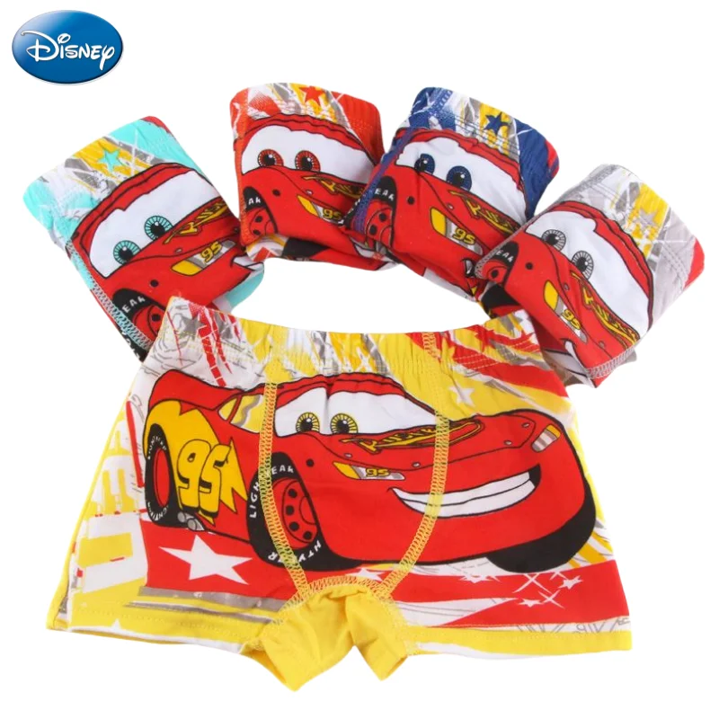 New Disney Lightning McQueen animation peripheral cartoon boy underwear creative boxer briefs pure cotton boxer briefs wholesale