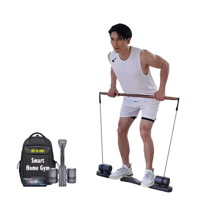 Multi-Station Home Gym Power Equipment With Wireless Technology & APP Enabled Foldable Design For Home/Office/Outdoor Use