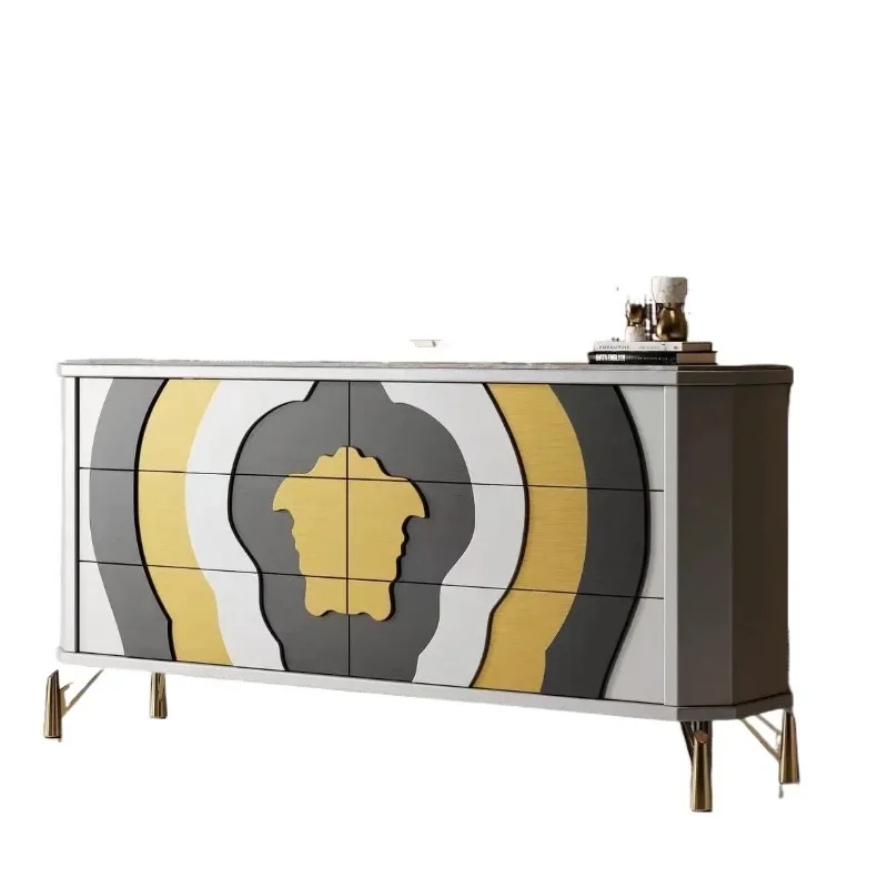 

large-capacity dining side cabinet, foyer partition, living room storage chest