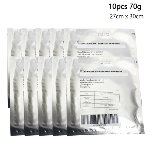 Membrana anticongelante de criolipólisis, parche adelgazante corporal para máquina de criolipólisis, pérdida de peso, disolución de terapia de frío