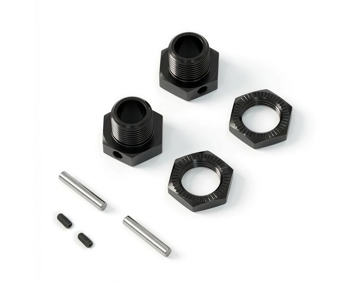 RLAARLO 17mm Wheel Hex Hub Adapter For 1/7 EVO SLEVO-07 RC Rally Car Replacement Spare Parts