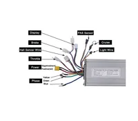 ODM  Brushless DC motor Controller 48V  60V 45A  motor Driver Controller For Ebike and E scooter