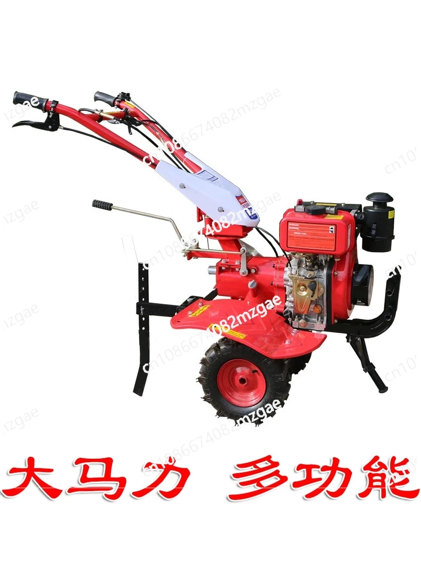 Hand-held Ridge Raking Trench Tillage Machine