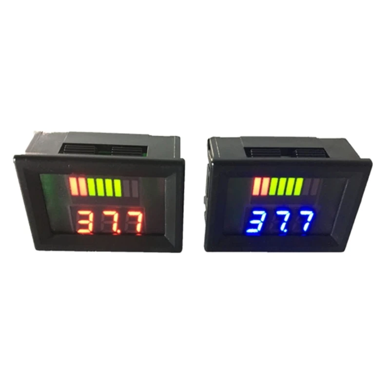 

Battery Capacity Meter Voltmeter 2 in 1 Battery Capacity 5-70V