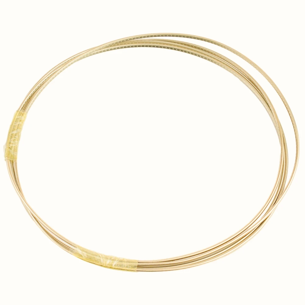 Brass Fret Wire for Musical Instruments 2 5 Metres Long with Size Range of 1 6mm to 2 4mm Perfect for Guitar Repairs