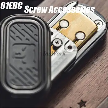 เครื่องประดับ DIY หมุนนิ้วหมุนด้วยปลายนิ้วสกรูตัวเลื่อนแบบหมุนขนาดหนึ่งศูนย์01EDC