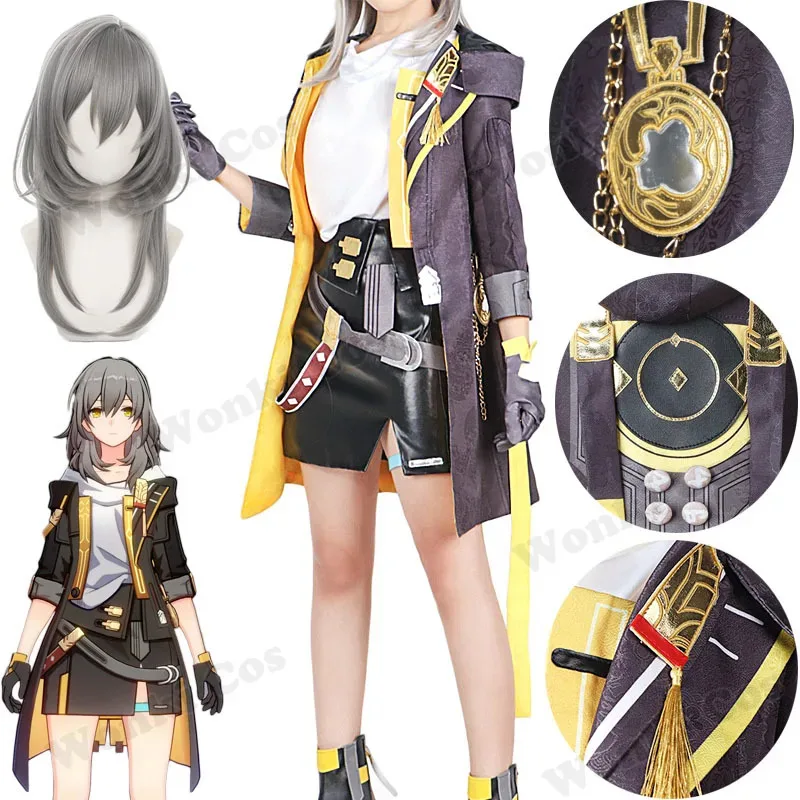 ss13High Quality Trailblazer Costumes Female Star Rail Stelle Cosplay Full Set for Women Party Outfits