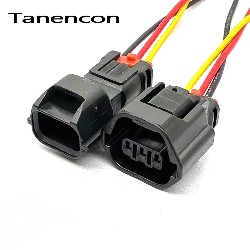 

1 Set 3 Pin 7283-8730-30 MG641234-5 1.2mm Auto Speed Wire Connector EVO Mivec Camshaft Sensor Plug For Mitsubishi Nissan