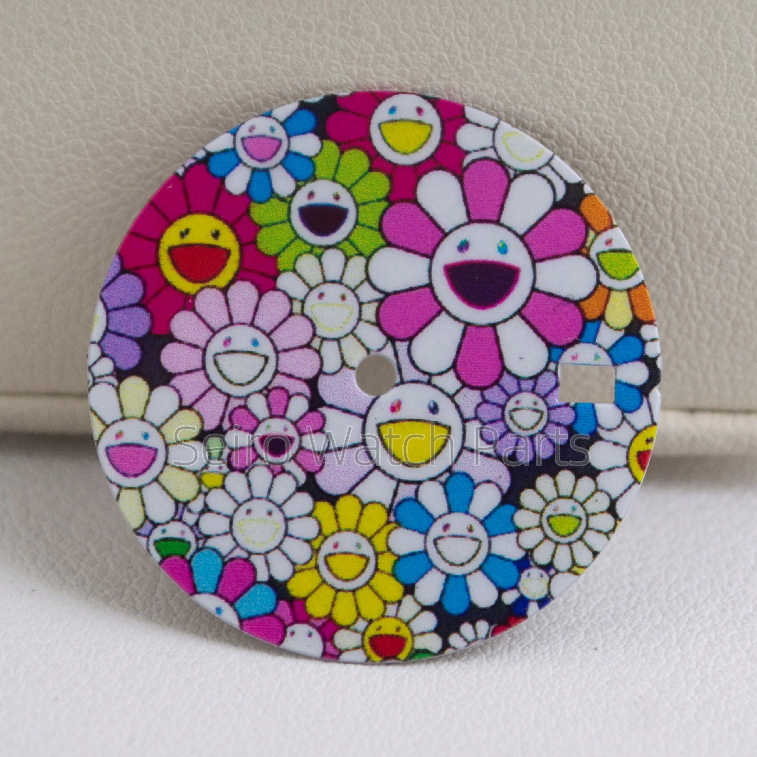 31.5MM/28.5MM Floral Watch Dial for SUB Datejust NH35 NH36 4R 7S Movement Sun Flower Modified Watch Face Dial Accessories