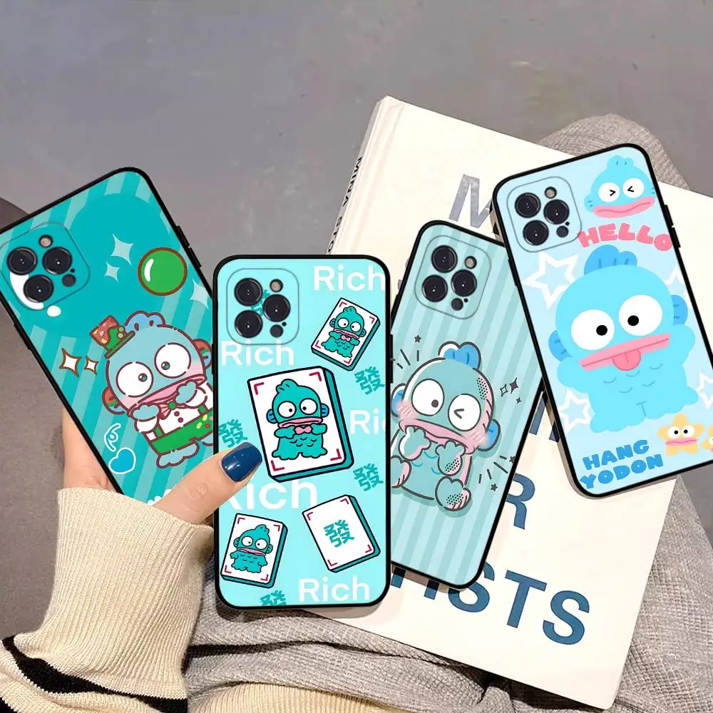 

Cute Cartoon Hangyodon Phone Case For iPhone 16 15 14 11 12 13 Mini Pro XS Max Cover 6 7 8 Plus X Funda Shell