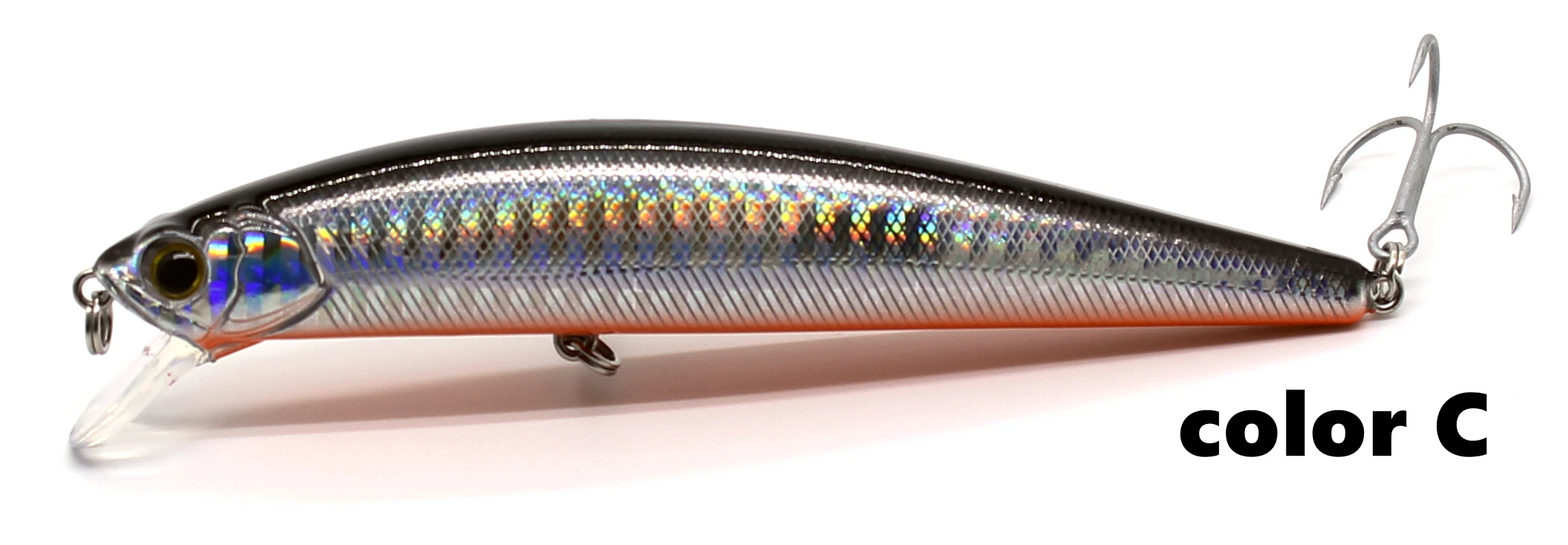 AOCLU-Harter Köder-Kurbel, sinkende Minnow, frisches Salzwasser, Inshore-Boot, konventionelles Strand fischen, 4 # VMC-Haken, 110mm, 23g – Detail 8