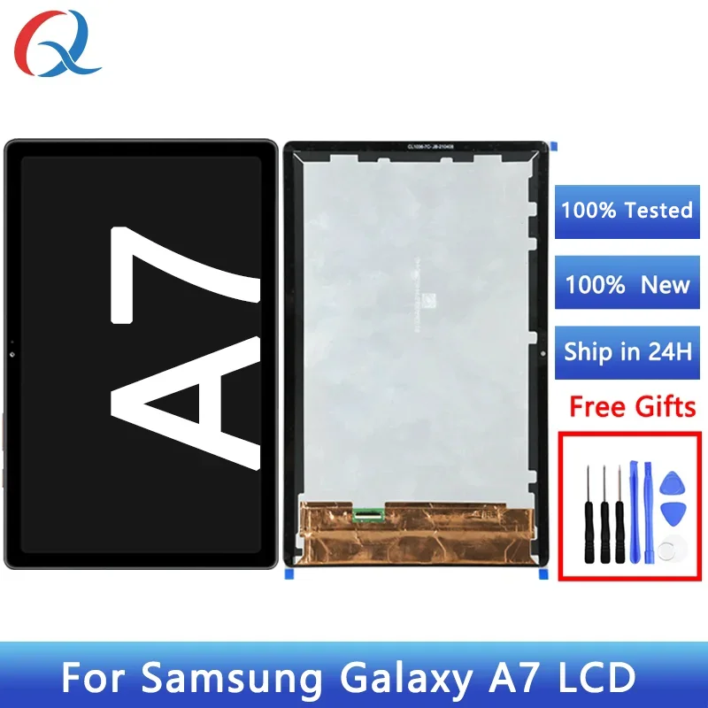 For Samsung Galaxy Tab A7 10.4 (2020) Lcd SM-T500 SM-T505 Touch Sensor Glass Screen Digitizer Assembly for Galaxy Tab A7 display