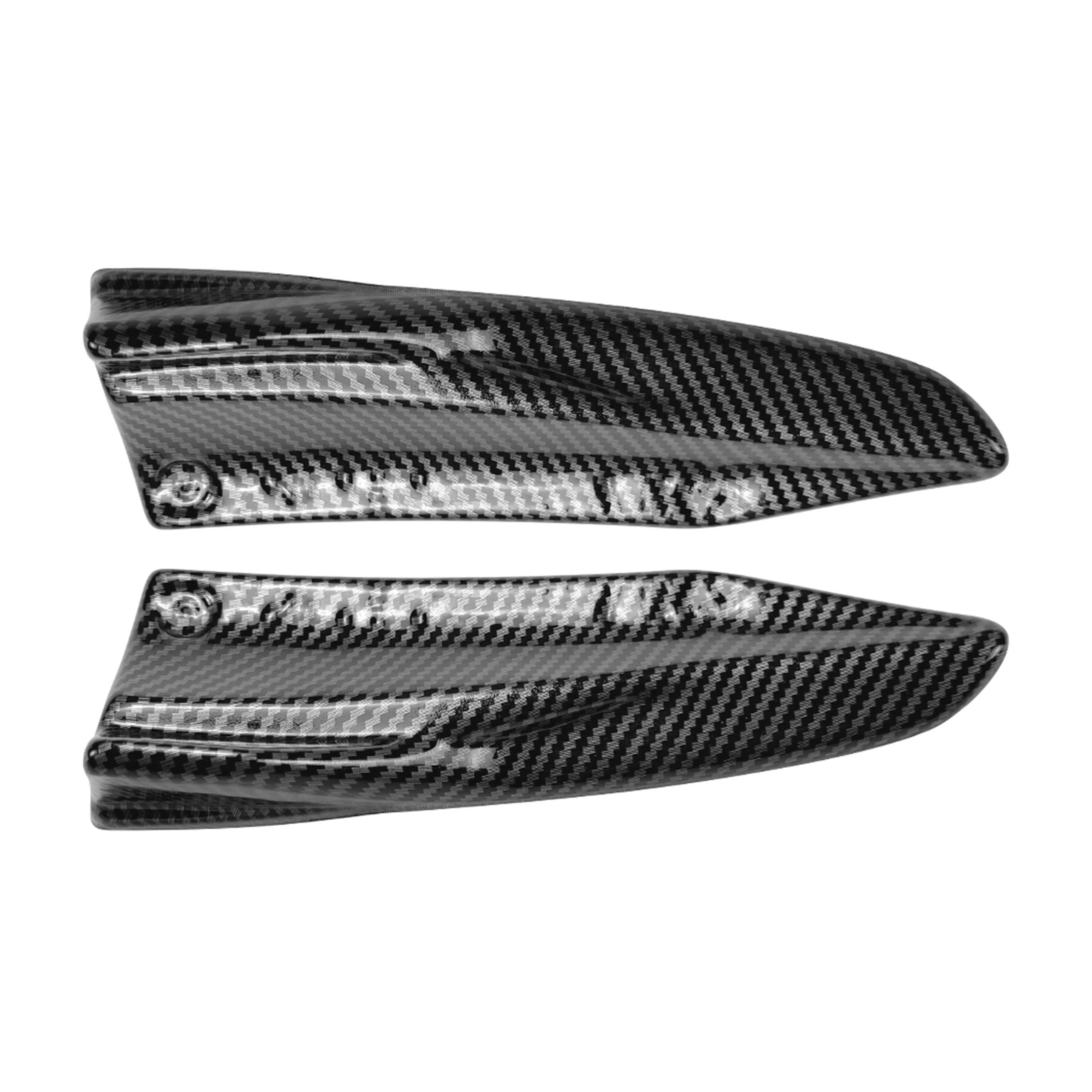 

2pcs Rear Bumper Side Corner Air Vent Trim Splitter Spoiler Canard For Audi A3 S3 8V Sline Hatchback 2013 2014 2015 2016