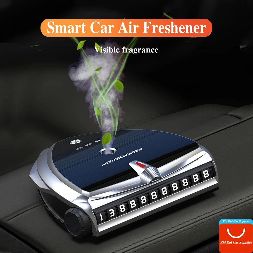 Intelligent Spray Car Air Freshener Charging Auto Flavoring Men Car Perfume Interior Accessories Supplies Woman Perfume Diffuser