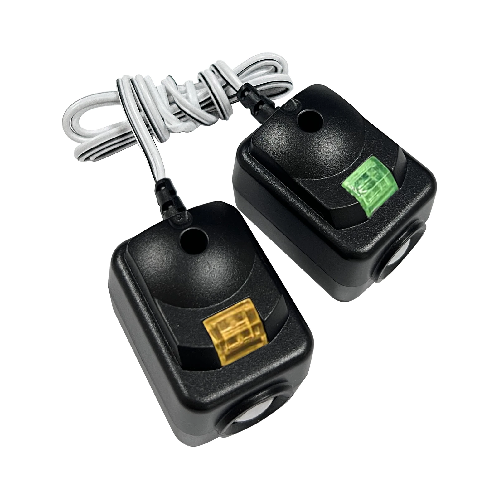 

2025 New For 820CB Garage Door Remote & Adjustable Clip White Black Clip Garage Door Opener Security Beam Sensor