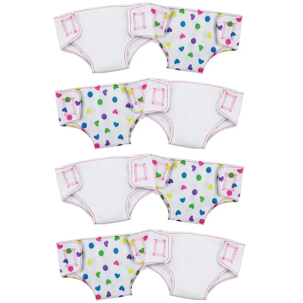 

8Pcs Underwear Clothes Panties Accessories for DIY Small Cute Adjustable Kid Gifts Briefs Little Girls Panties